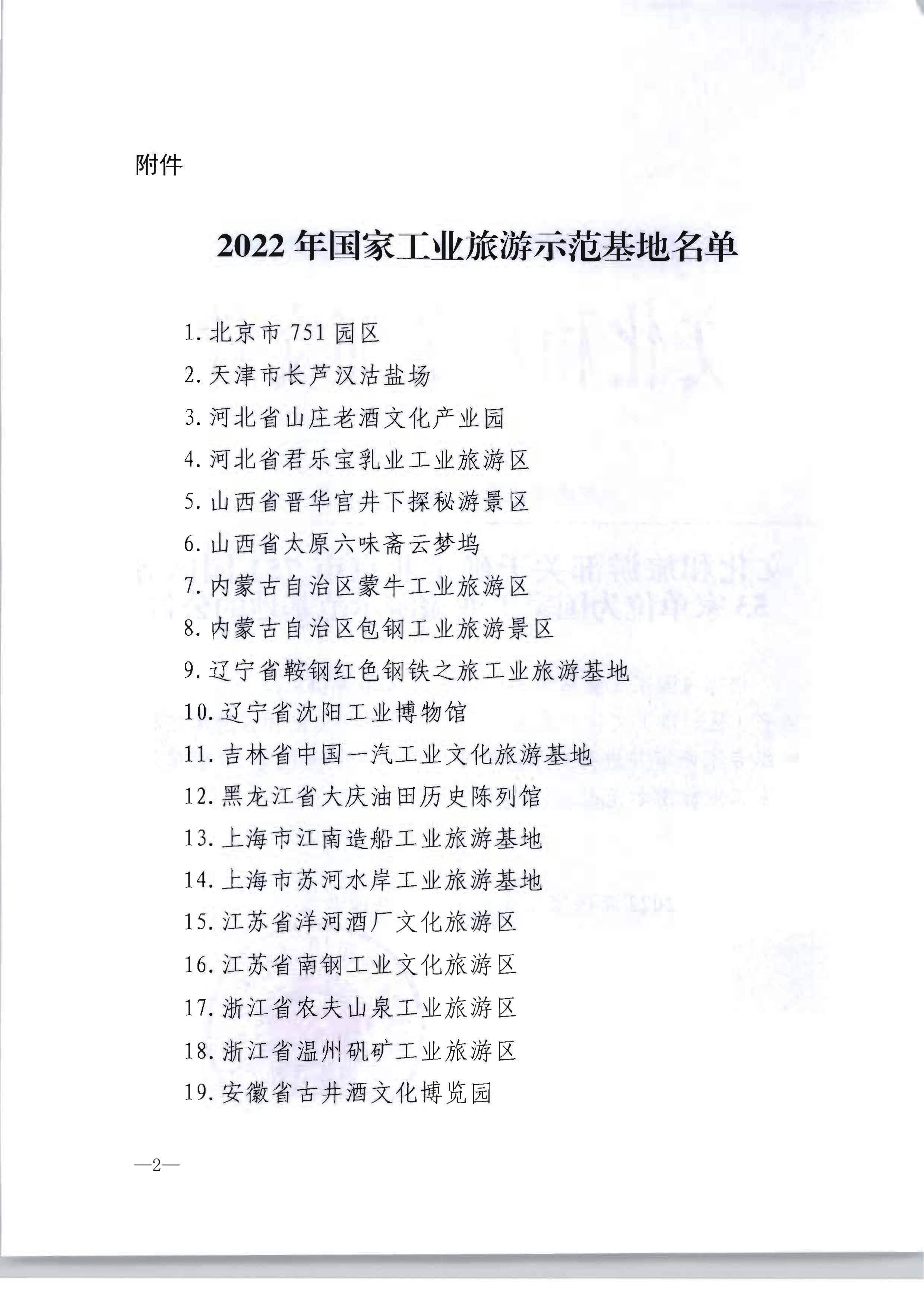 博彩网站 - 亚洲正规博彩网站关于确定北京市751园区等53家单位为国家工业旅游示范基地的公告_页面_2.jpg