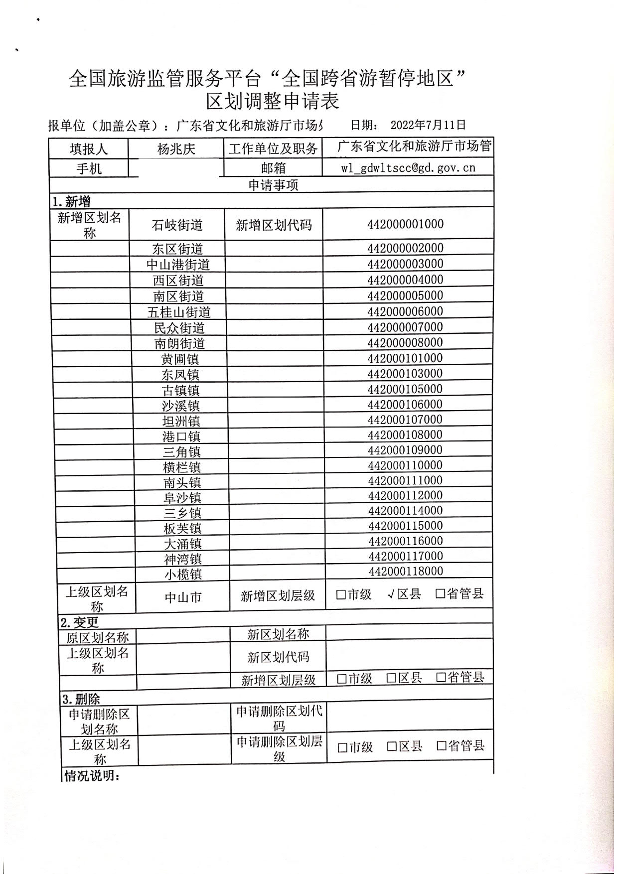 博彩网站关于全国跨省游暂停地区新增中山东莞两地县级镇的函_2.jpg